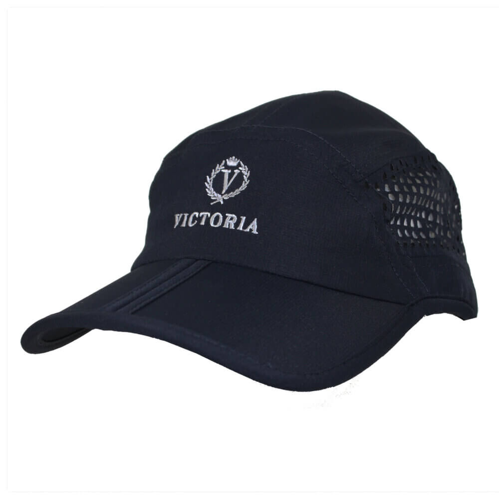 Krieghoff Victoria Performance Hat, Foldable Bill, Navy Blue